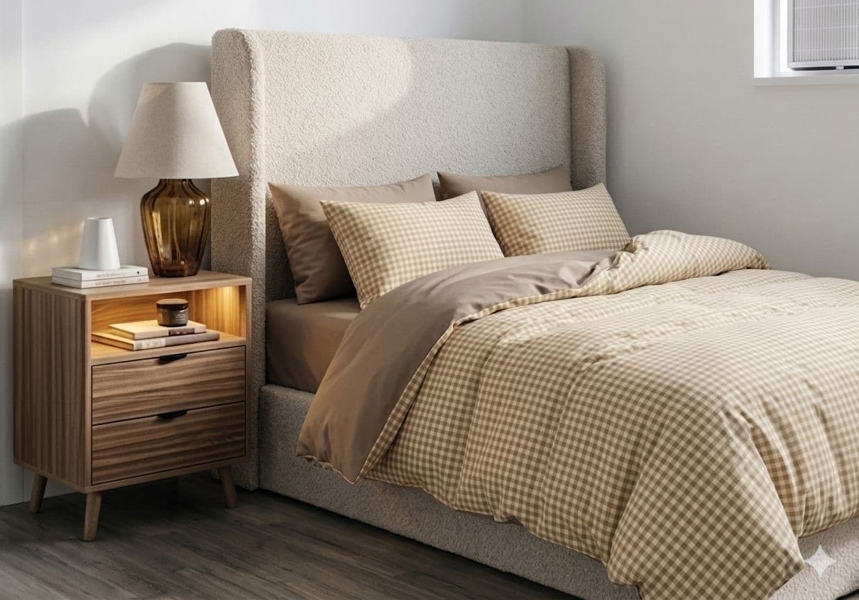 Curated, fully furnished premium bedroom